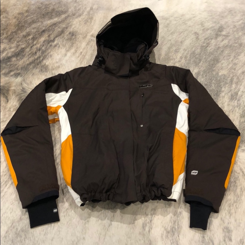 EUC Orage Brown Ski/Snowboarding Jacket - Picture 2 of 15
